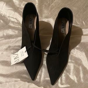 ZARA v-vamp heeled women ankle boot